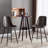 Caban Upholstered Counter Stool with Metal Frame-835055359