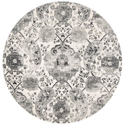 Tapis oriental crème/argenté Barefield