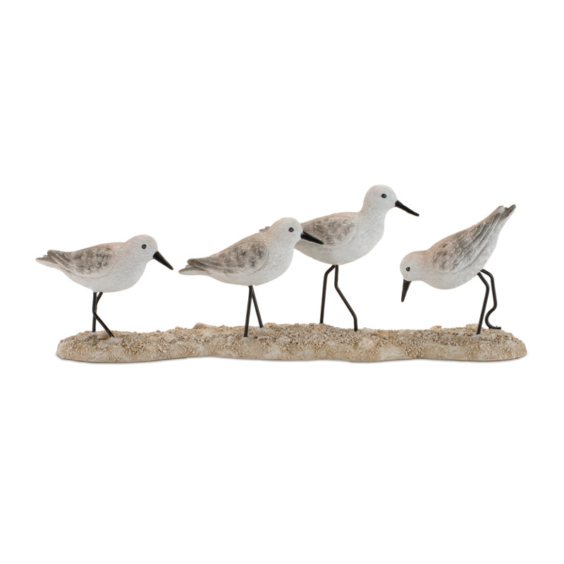 Figurine oiseaux de mer sur une branche