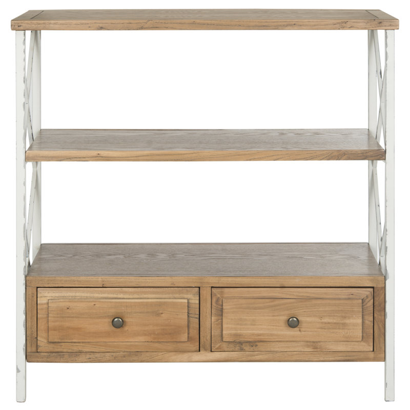 Console en bois massif 33,9 po Evangelyne, Chêne