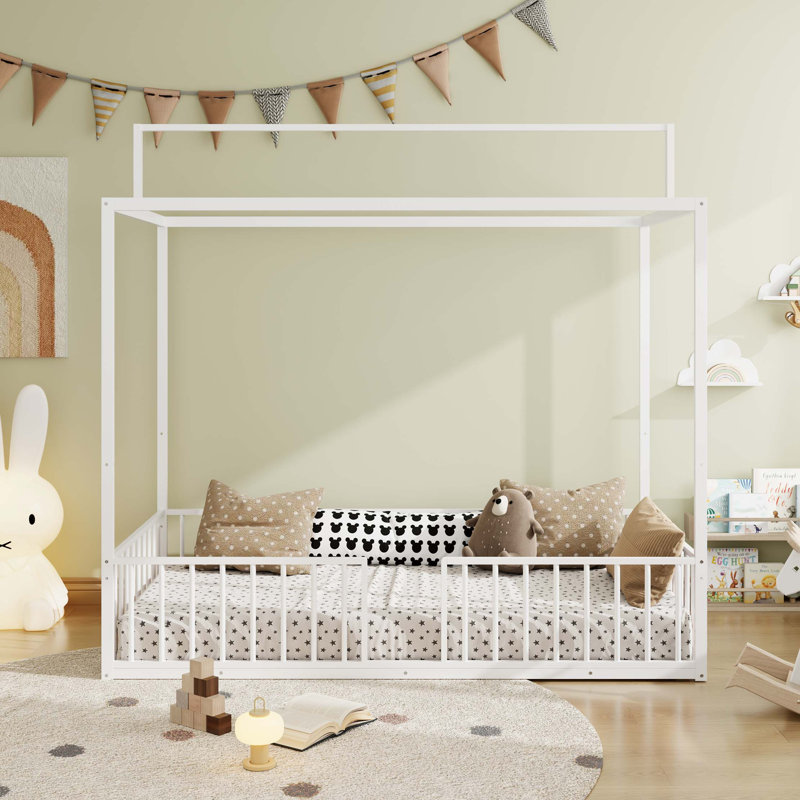 Lit de sol convertible 3-en-1 Montessori