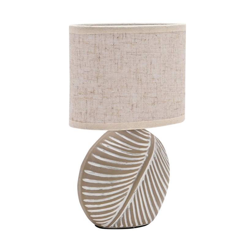 Sumeet Ceramic Table Lamp, Natural
