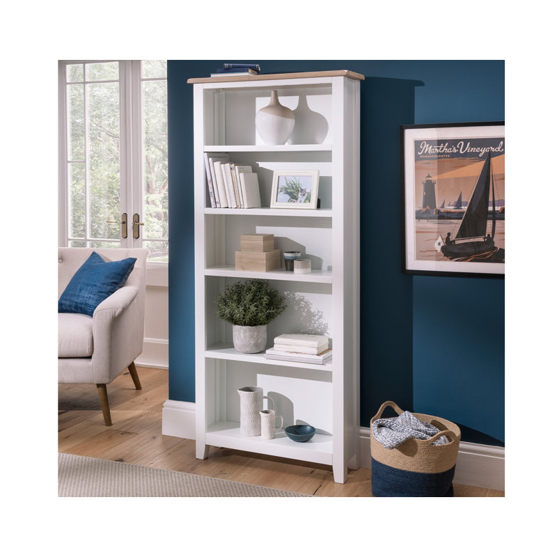 Valerian 170cm H x 75cm W Wood Standard Bookcase