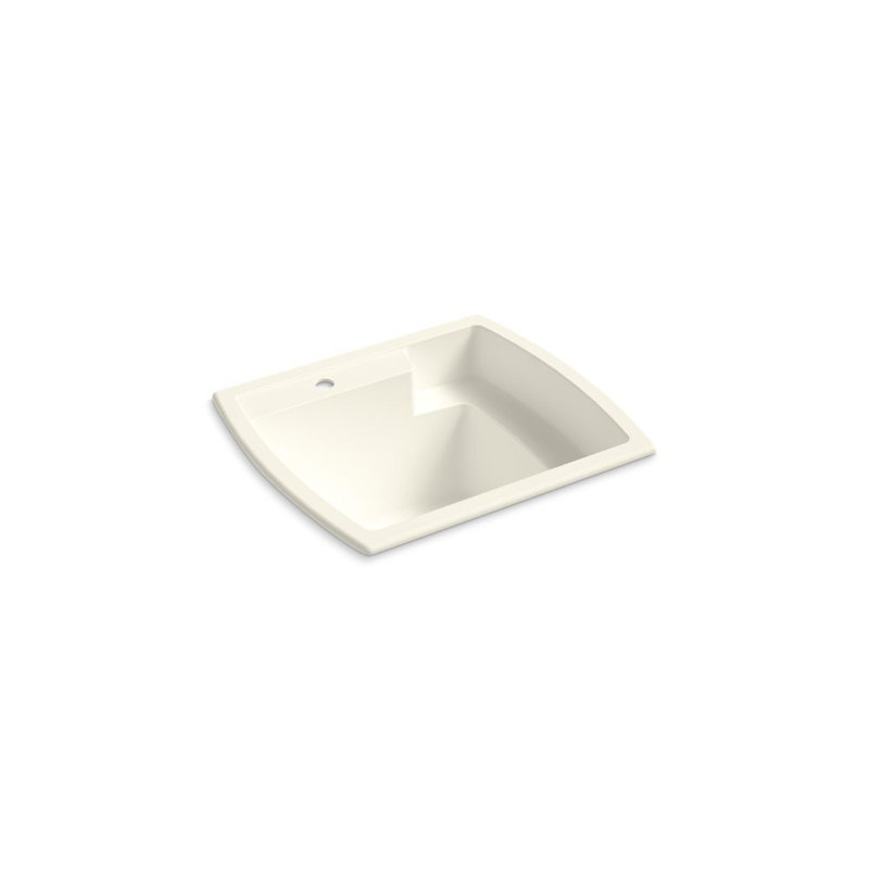 Latitude 25" L x 22" W Laundry Sink, Biscuit