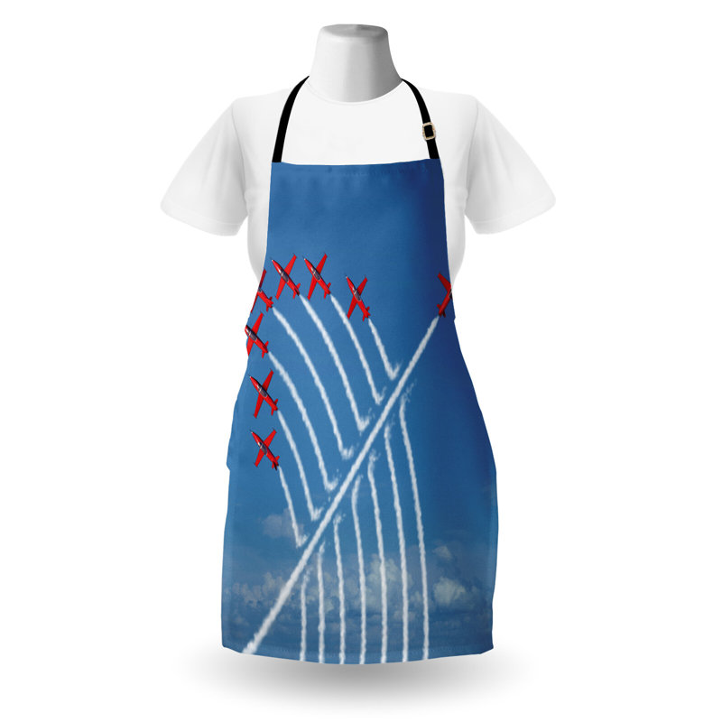 No Pattern Bib Apron