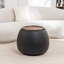 Pietsch Upholstered Round Storage Ottoman With Wooden Tray-273620061