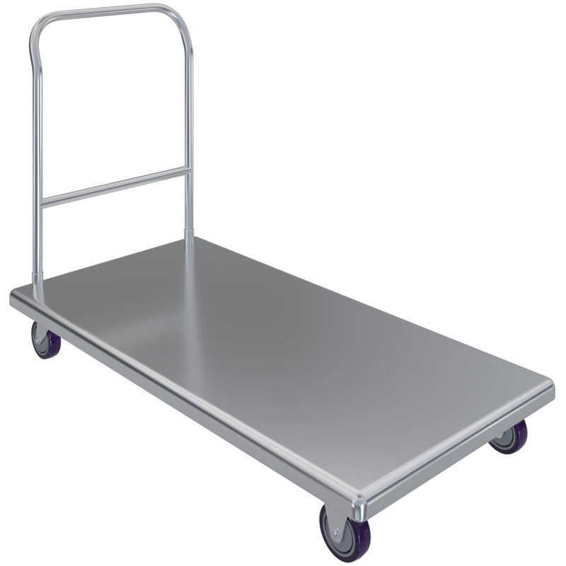 24 in. x 48 in. x 34 in. Stainless Steel Platform Cart