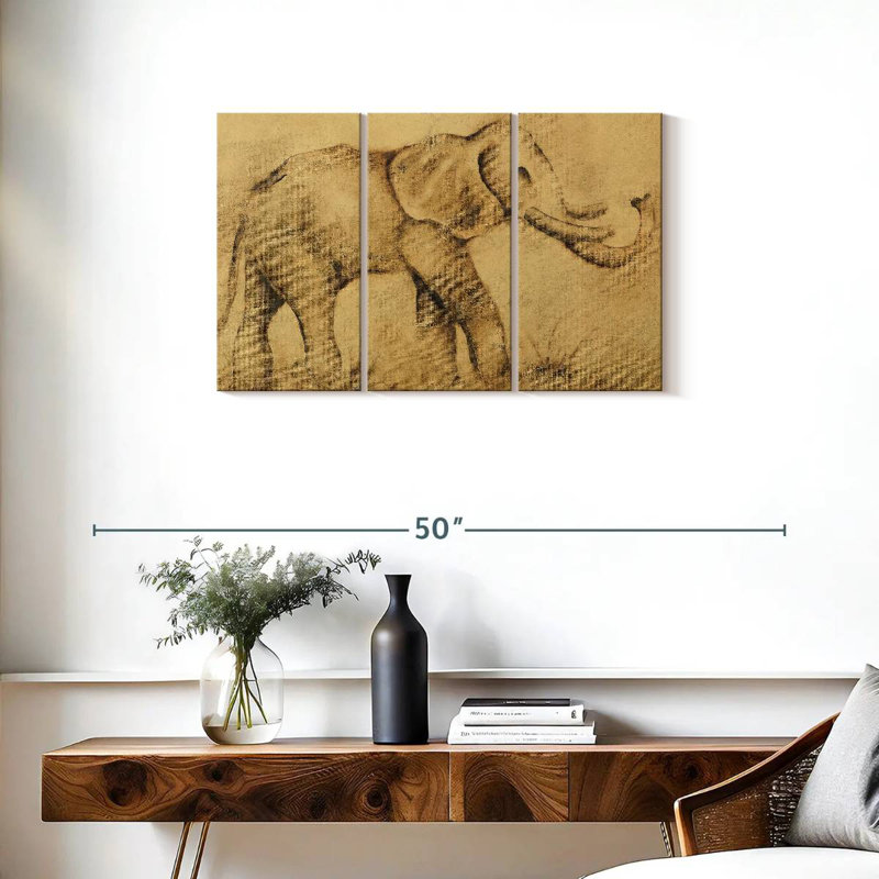 Brampt  Global Elephant Light, 20" H x 33" W