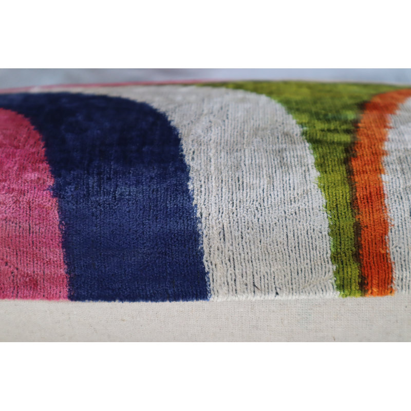 Velvet Lumbar Pillow Cover & Insert