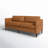 Clifford 87" Genuine Leather Custom Sofa-78694735