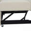 Canapé-lit modulaire en forme de L de 82,6 po avec deux ports USB, deux prises de courant et un repose-pieds de rangement mobile, beige-753476709