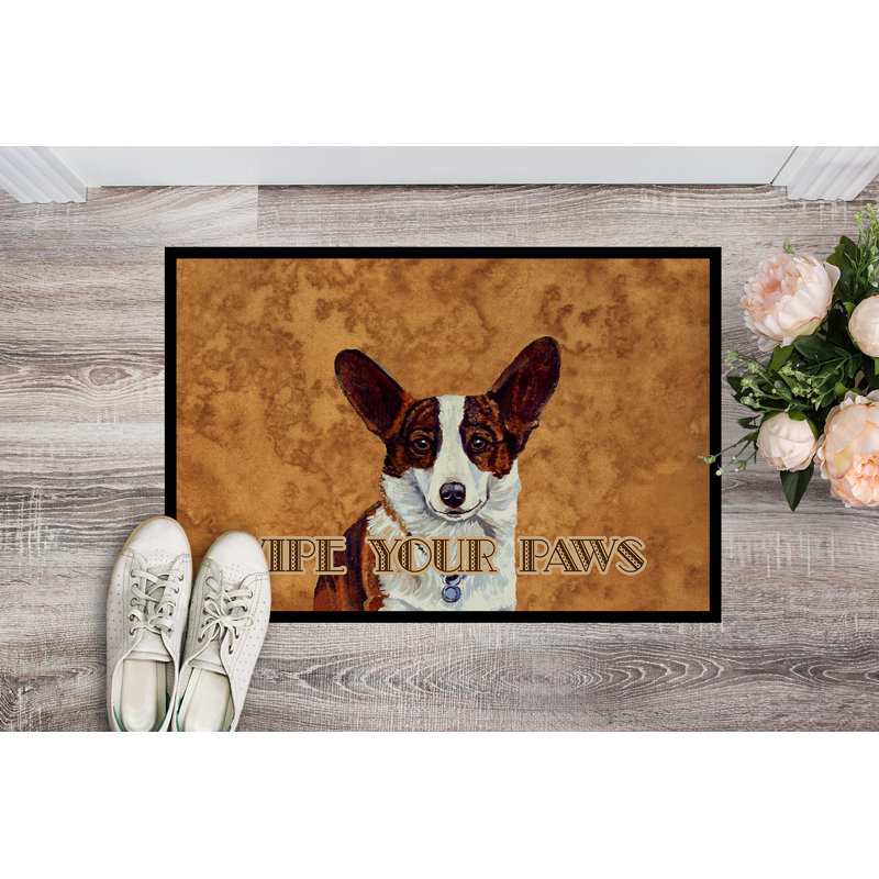 Paillasson antidérapant pour l’intérieur Tama Wipe your Paws, Rectangle 2 pi x 3 pi