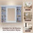 Wall Mounted Bathroom Storage Cabinet With Mirror Door-955623628