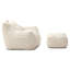 Fauteuil à billes en peluche géant pour adultes avec accoudoirs et repose-pieds-1003562376