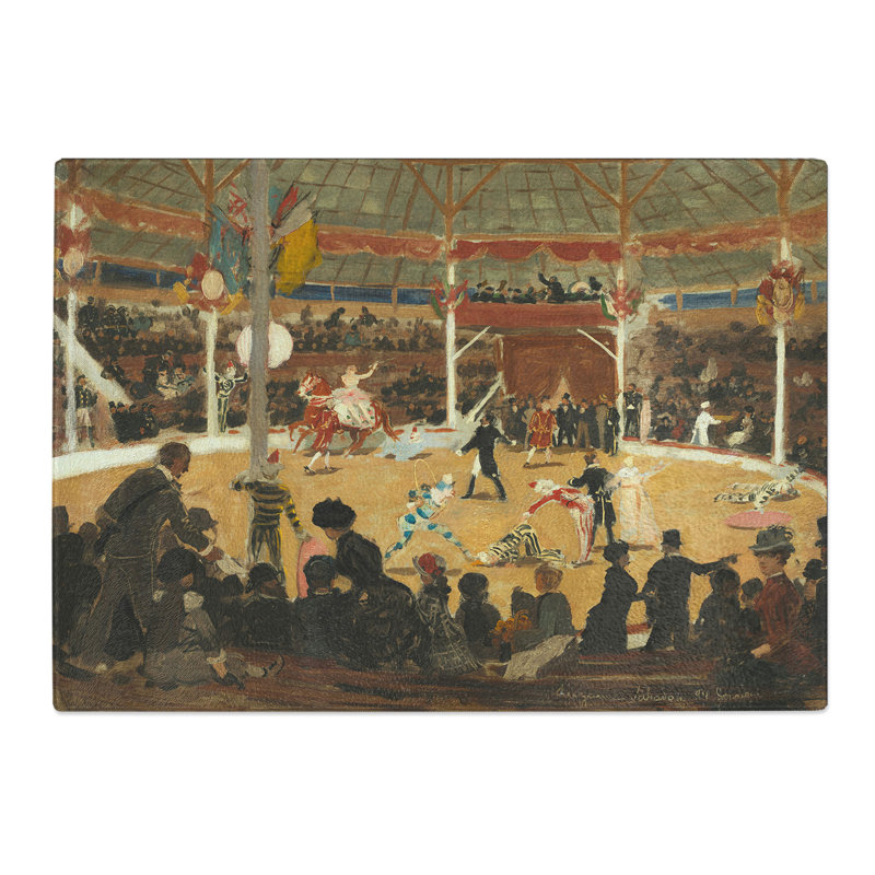 The Circus by Suzanne Valadon Chopping Board, 28.5cm W x 39cm L
