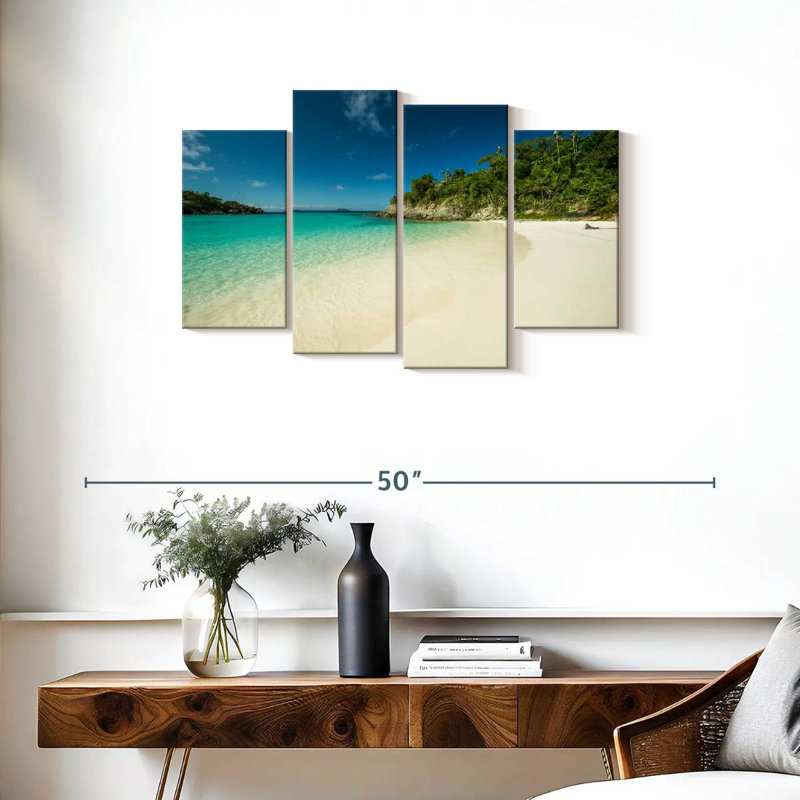 Gillard Tropical Trunk Bay Gillard, H 22 po x l 36 po
