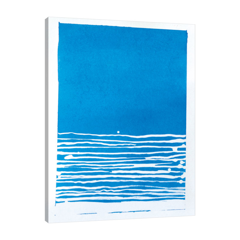 Out To Sea by Kent Youngstrom - Wrapped Canvas Painting, 41 cm H x 30 cm W