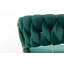 Ensemble de 2 tabourets de bar, avec repose-pieds chromé et base pivotante à hauteur réglable en velours + tabouret de bar simple Golden Leg-385420285