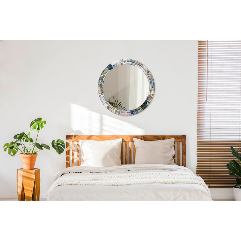 Huldar Glass Flat Wall Mirror