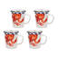 Set of 4 Crab House Latte Mugs