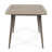 Outdoor Square Acacia Wood Table with Straight Legs-1889956530