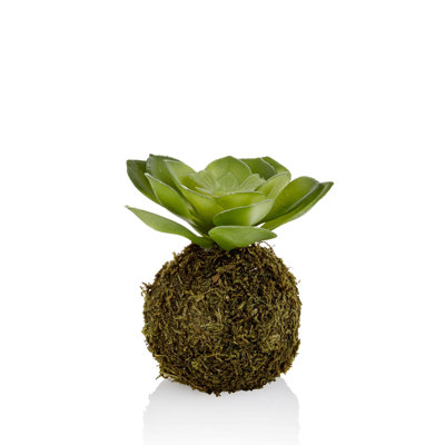 Plante grasse artificielle de 9 cm