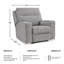 Fauteuil inclinable électrique Kerle