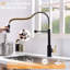Robinet de cuisine sans contact, robinet de cuisine intelligent automatique mains libres, robinet de cuisine intelligent noir-126749152