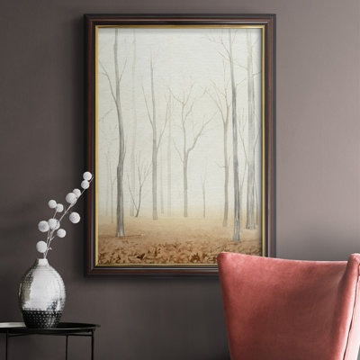 Fall in the Forest II - Peinture sur toile encadrée