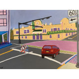 Capitol Theater On Cleveland Street Print by Sue Graef