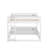 Queen Over Queen Bunk Bed With Storage Shelves And USB Ports-1586553836
