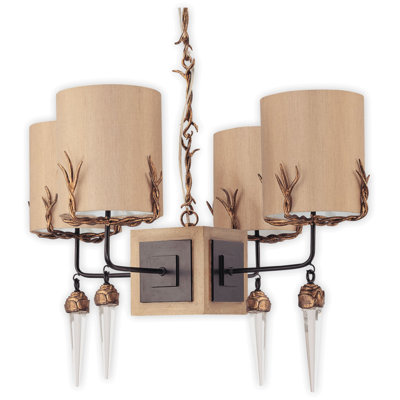 4 - Light Shaded Chandelier