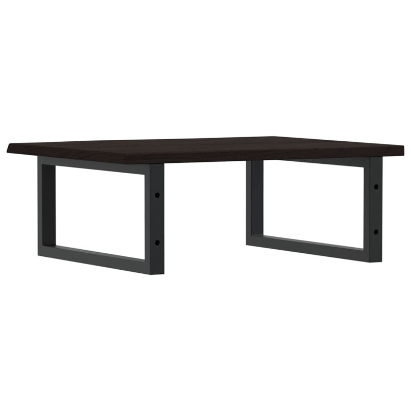 Ariceli 60cm Solid Wood Bathroom Vanity Top, Black
