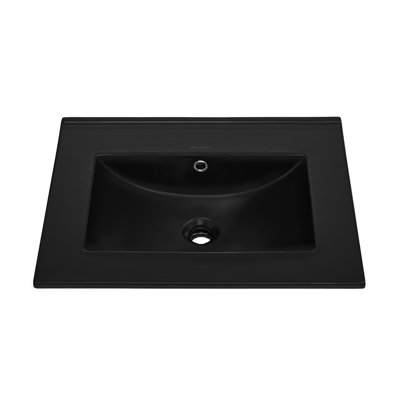 Comptoir de meuble-lavabo 24 po Zero Hole