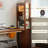 Walnut Modern Solid wood Standard Bookcase