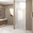 3534 "X 72" Bifold Shower Door, 1/4"(6Mm) Tempered Glass, Chrome Aluminum Frame, Explosion Proof Film-126145820