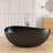 Forma 63" Wavy Freestanding Tub Solid Surface Freestadning Stone Resin Soaking Bathtub-106893272