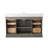 Lisette 60" Single Bathroom Vanity Set-1854028005