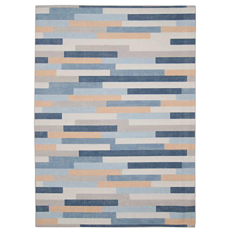 Tapis intérieur / extérieur Kivett, Rectangle 5 pi x 7 pi