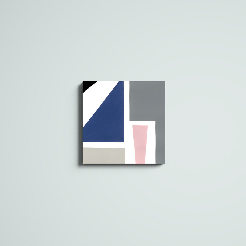 «Color Blocks II» par Alicia Ludwig, reproduction sur toile, H 20 po x l 20 po