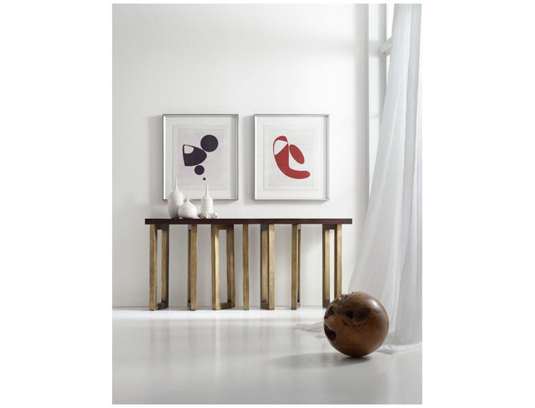 Melange 72'' W Console Table