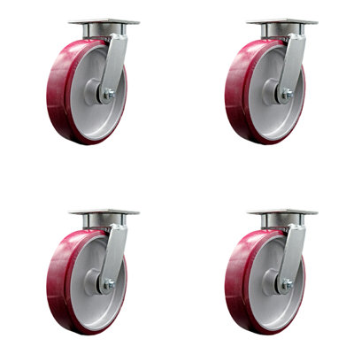 Kingpinless Swivel Caster