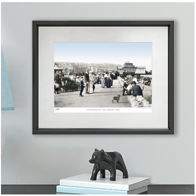 Teignmouth, The Parade 1903 by Francis Frith - Single Picture Frame Print