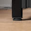 Support de laveuse-sécheuse 29 po avec tiroir de rangement et plateau coulissant, bac de drainage intégré et boyau d'arrosage intégré, anti-vibration pour une installation facile, noir