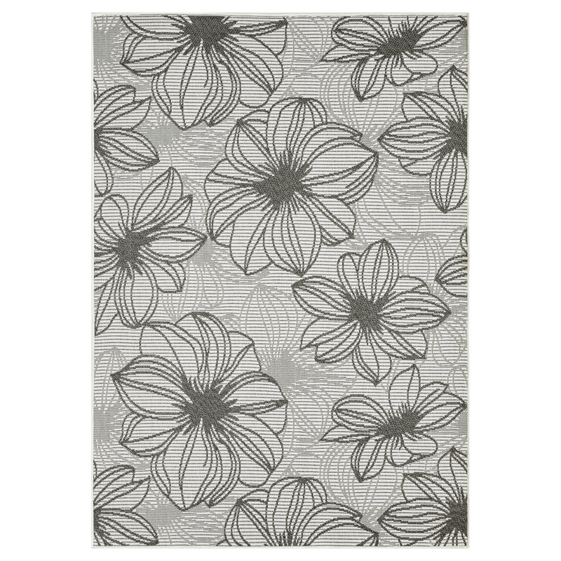 Tapis crème Rosmunda Cerimia, Rectangle 2 pi x 3 pi