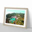 Portofino in Italy - Picture Frame Painting Print-55602223-55602226