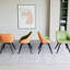 Ensemble polyvalent de chaises de salle à manger élégantes pour divers environnements-185815429-185815431
