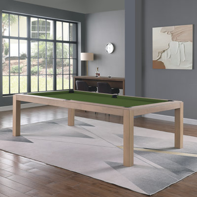 Table de billard en ardoise avec plateau de salle à manger Olivia