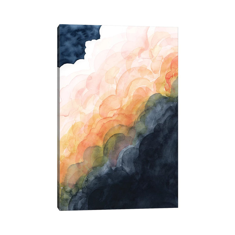 Sunset Storm II 1 Piece Wrapped Canvas Wall Art, 152.5 cm H x 101.5 cm W