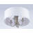 Bhushan Fabric Semi Flush Mount-1819605070